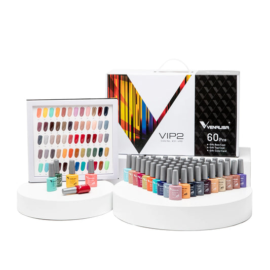 Nail Gel Polish Kits, Lacquer Luxury Color, VIP Kits