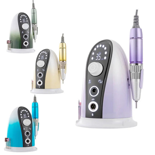 Electric Nail File 35000rpm with LCD Display for Grinding, Shaping & Polishing Hand & Foot Nails