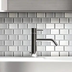 Peel & Stick 3D Wall Tiles, 11.8"x11.8", 6 & 10pcs, for Bathroom & Kitchen Backsplashes