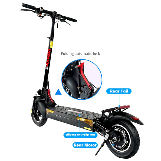 Electric Scooter 800w Brushless Motor, Foldable