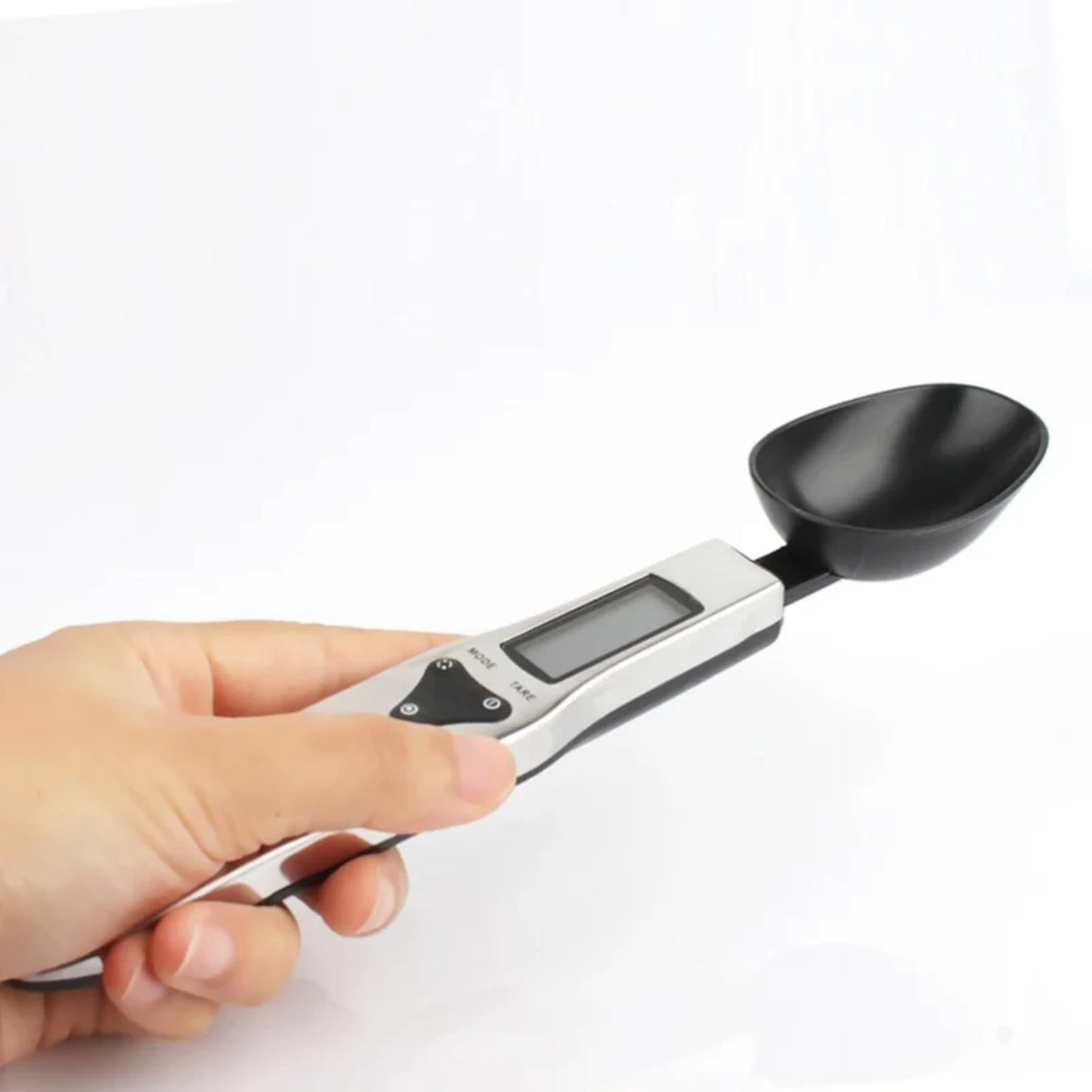 Portable LCD Digital Kitchen Scale Measuring Spoon with 500 Gram Capacity, 0.1 Gram Resolution & 4 Weighing Modes