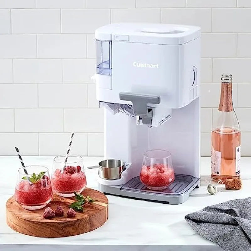 Soft Serve Ice Cream Machine 1.5qt, White