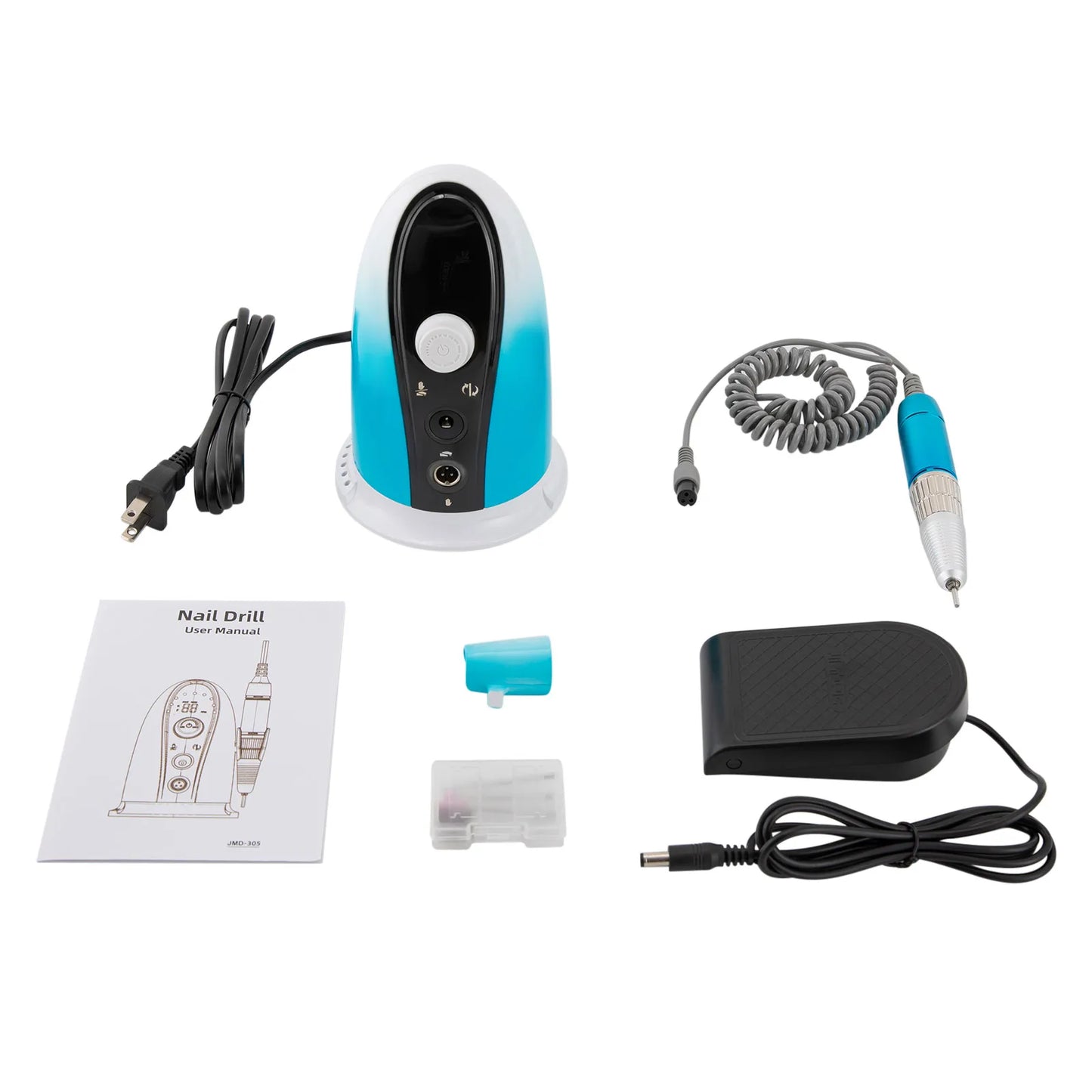 Electric Nail File 35000rpm with LCD Display for Grinding, Shaping & Polishing Hand & Foot Nails