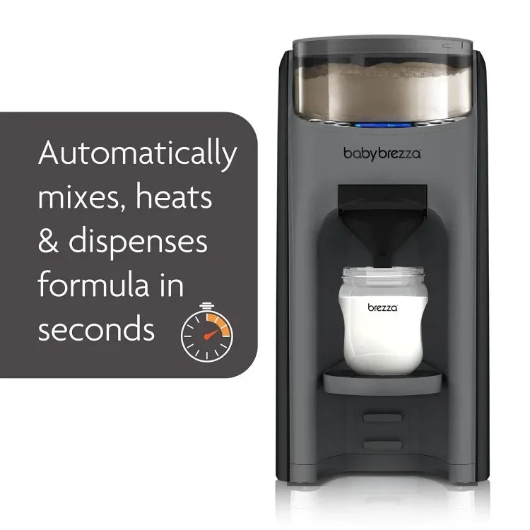 Advanced Formula Dispenser Machine with Removable Dishwasher Safe Water Tank & 3 Temp Settings, Automatically Mixes a Warm Formula Bottle