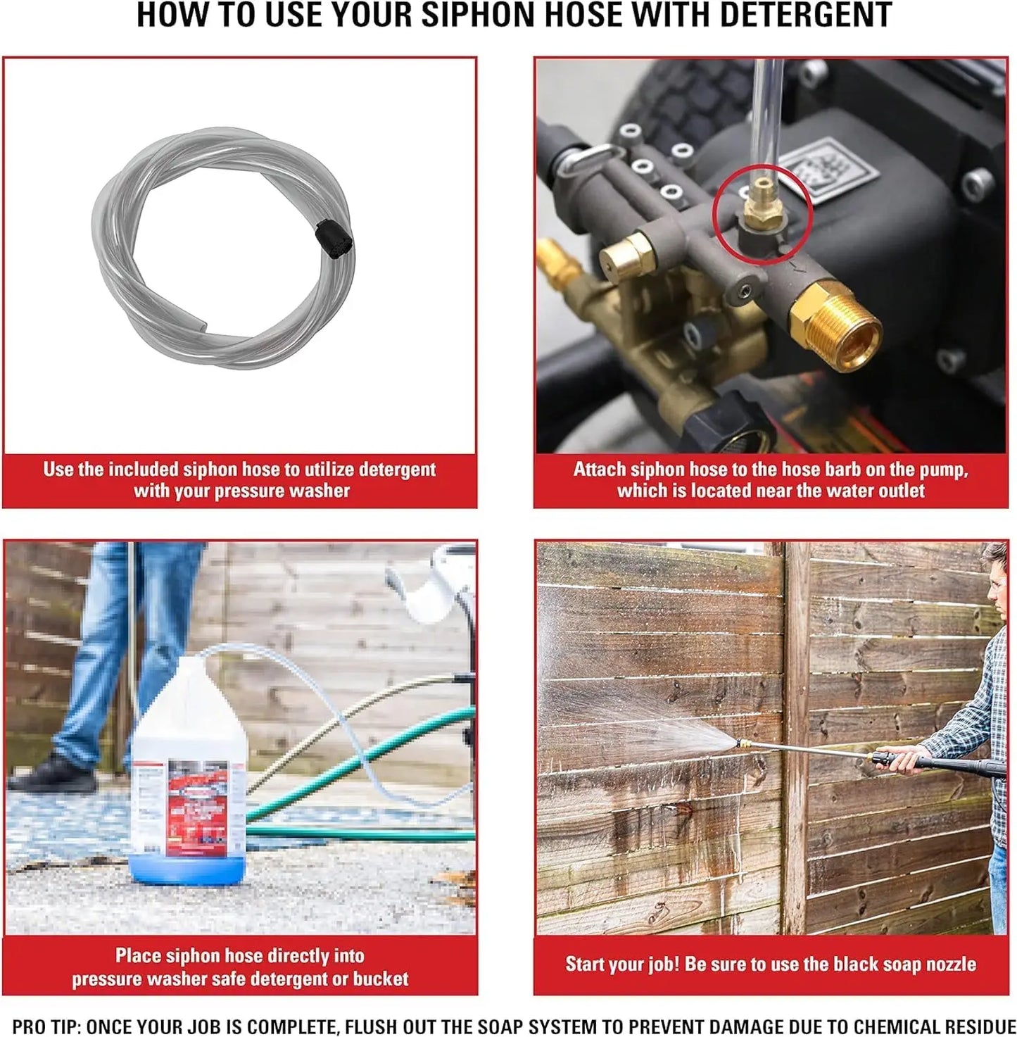 Pressure Washer 4400 PSI, 4.0 GPM, CRX 420cc Gas Engine, Includes Spray Gun & Extension Wand