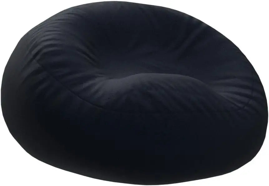 Giant 8' Memory Foam Furniture Beanbag with Removable/Washable Soft Micro Fiber Cover & Child Safety Zipper