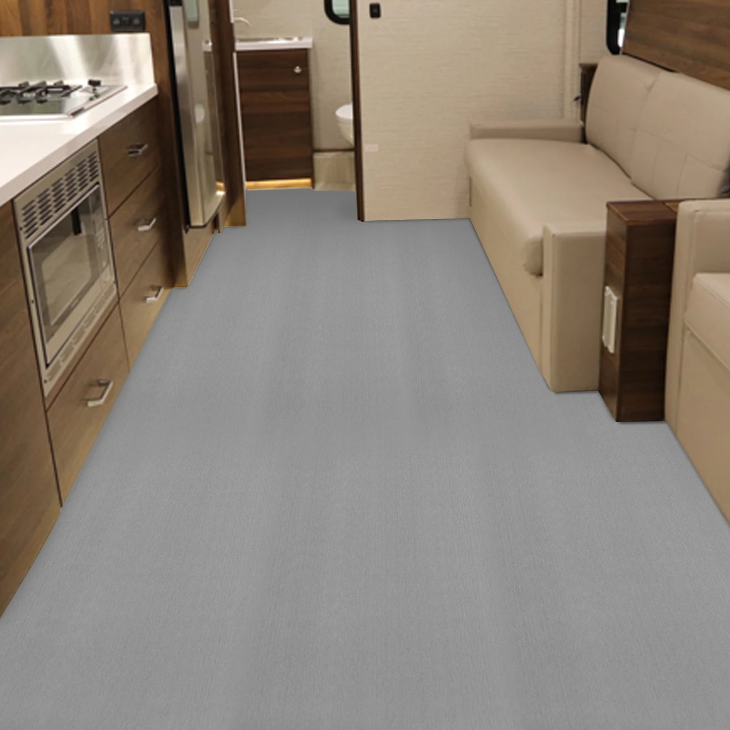 Boat Decking/RV Floor Mat, 94.5"x35.4"x.24", Self Adhesive Glue Back