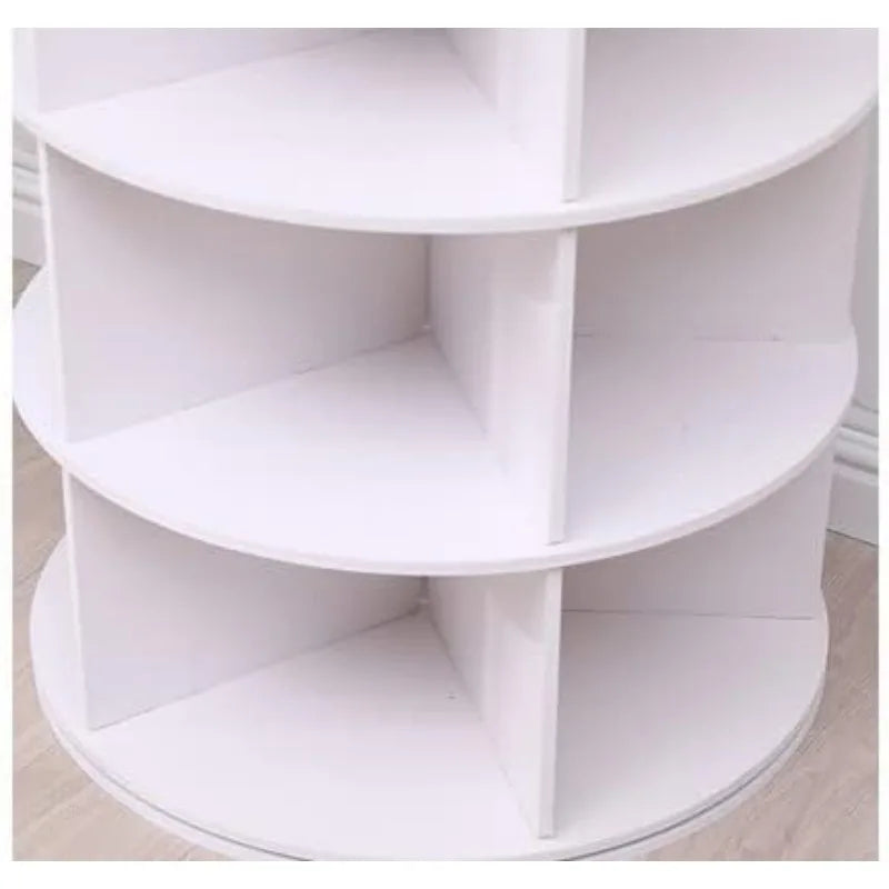 Rotating 360° Shoe Organizer , 7-tier Holds 35 Pairs of Shoes