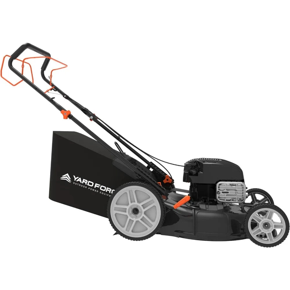 Self Propelled Lawn Mower 21" with a Briggs & Stratton 150cc Gas Engine, Mulch, Bag, Side Discharge