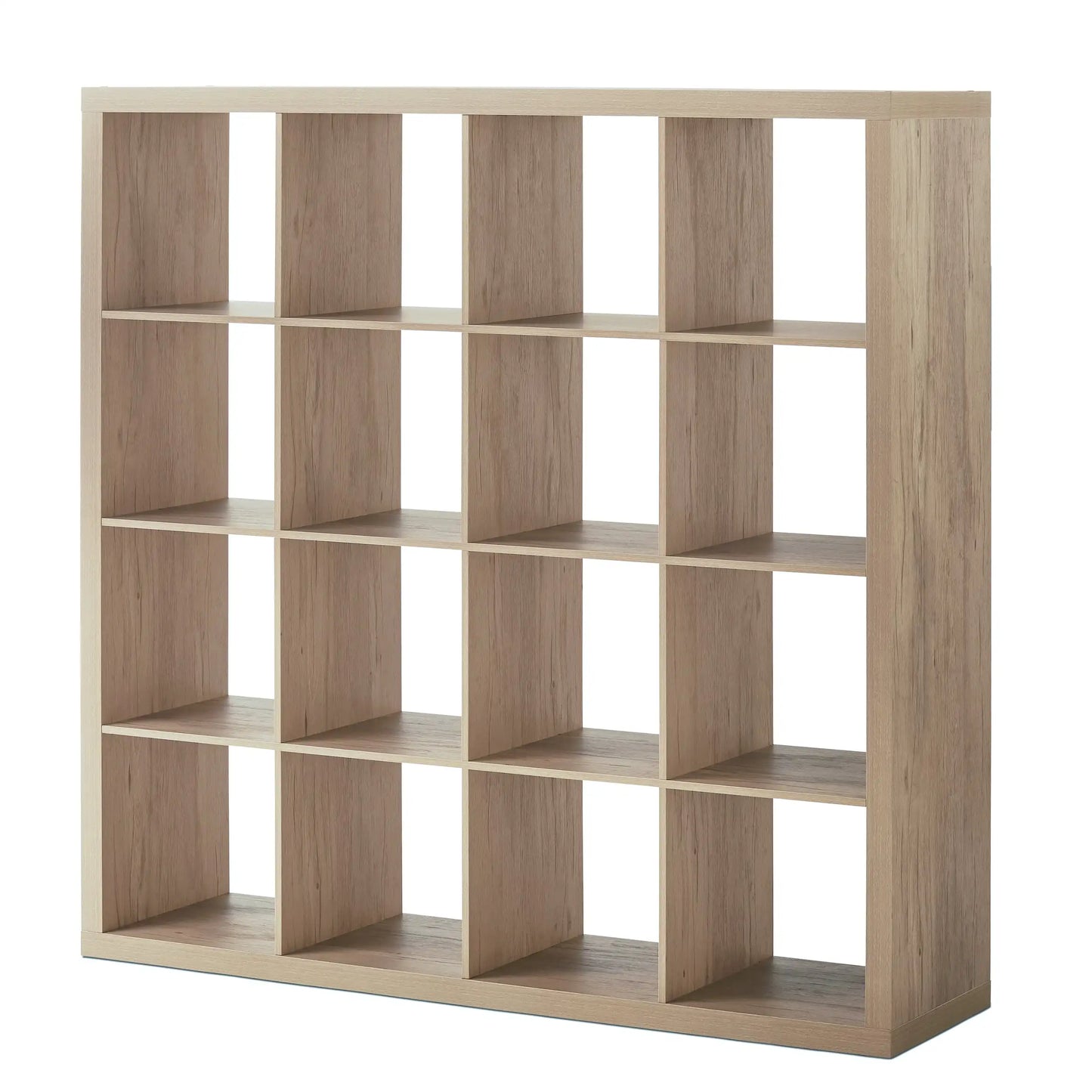 Display or Storage Organizer, 16 Compartments with Open Back Design, Each Cube Supports 30lbs.