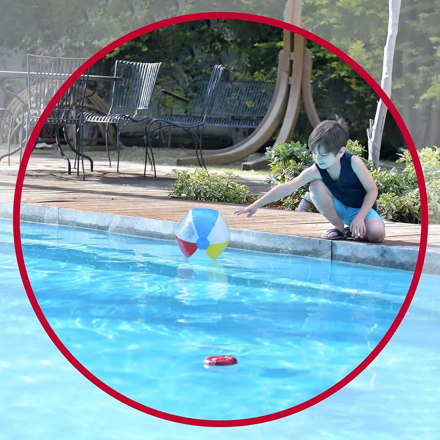 Smart Pool Alarm System - Pool Motion Sensor with State of the Art Technology, Application Controlled