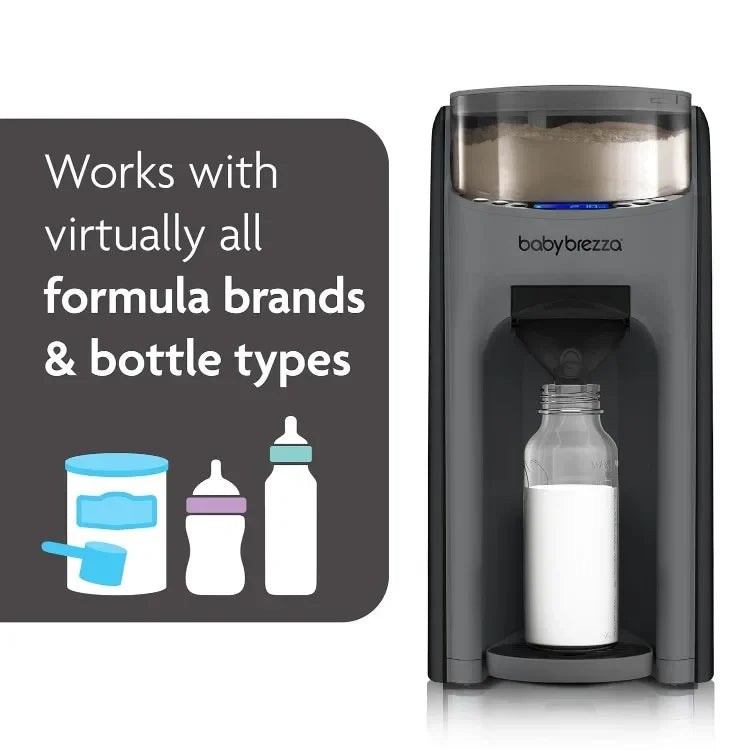 Advanced Formula Dispenser Machine with Removable Dishwasher Safe Water Tank & 3 Temp Settings, Automatically Mixes a Warm Formula Bottle