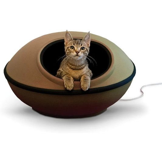 Cat & Dog Dream Pod Heated Bed, Removable & Washable Cushion